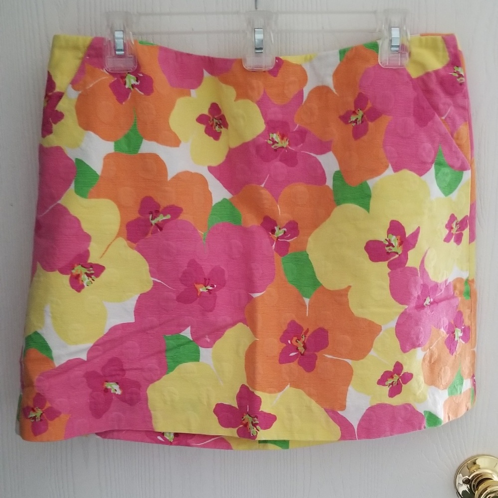 Lilly Pulitzer Floral Skirt